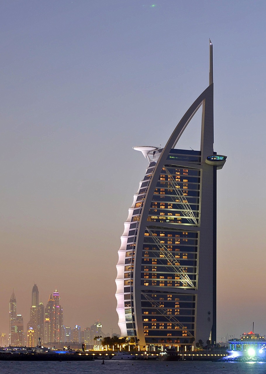 Dubai skyline and modern real estate