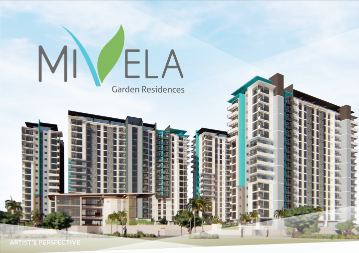 Architectural perspective of Mivela Garden Residences