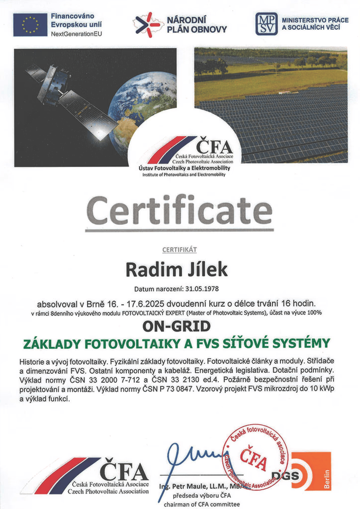 Zobrazit certifikáty 4