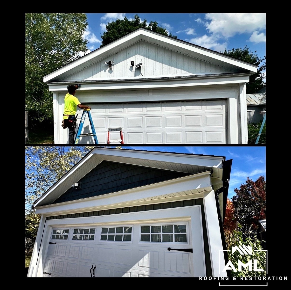 Roofing and siding project in Columbus, Ohio