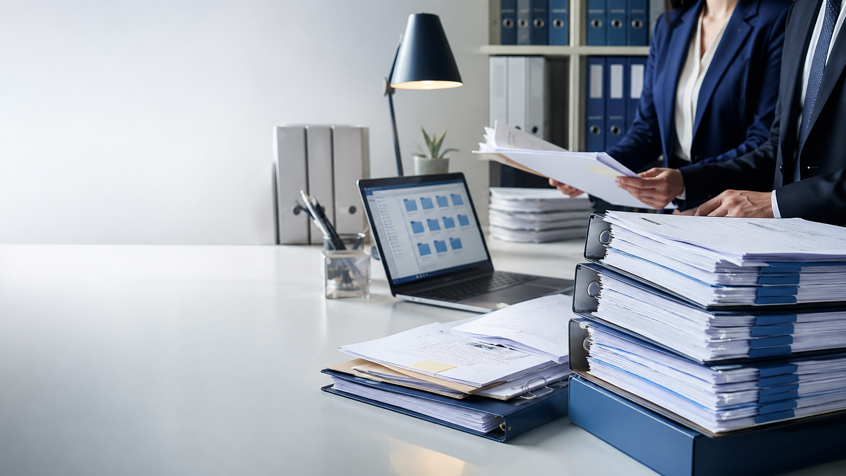 Organized legal documents, exhibit binders and professional litigation support materials