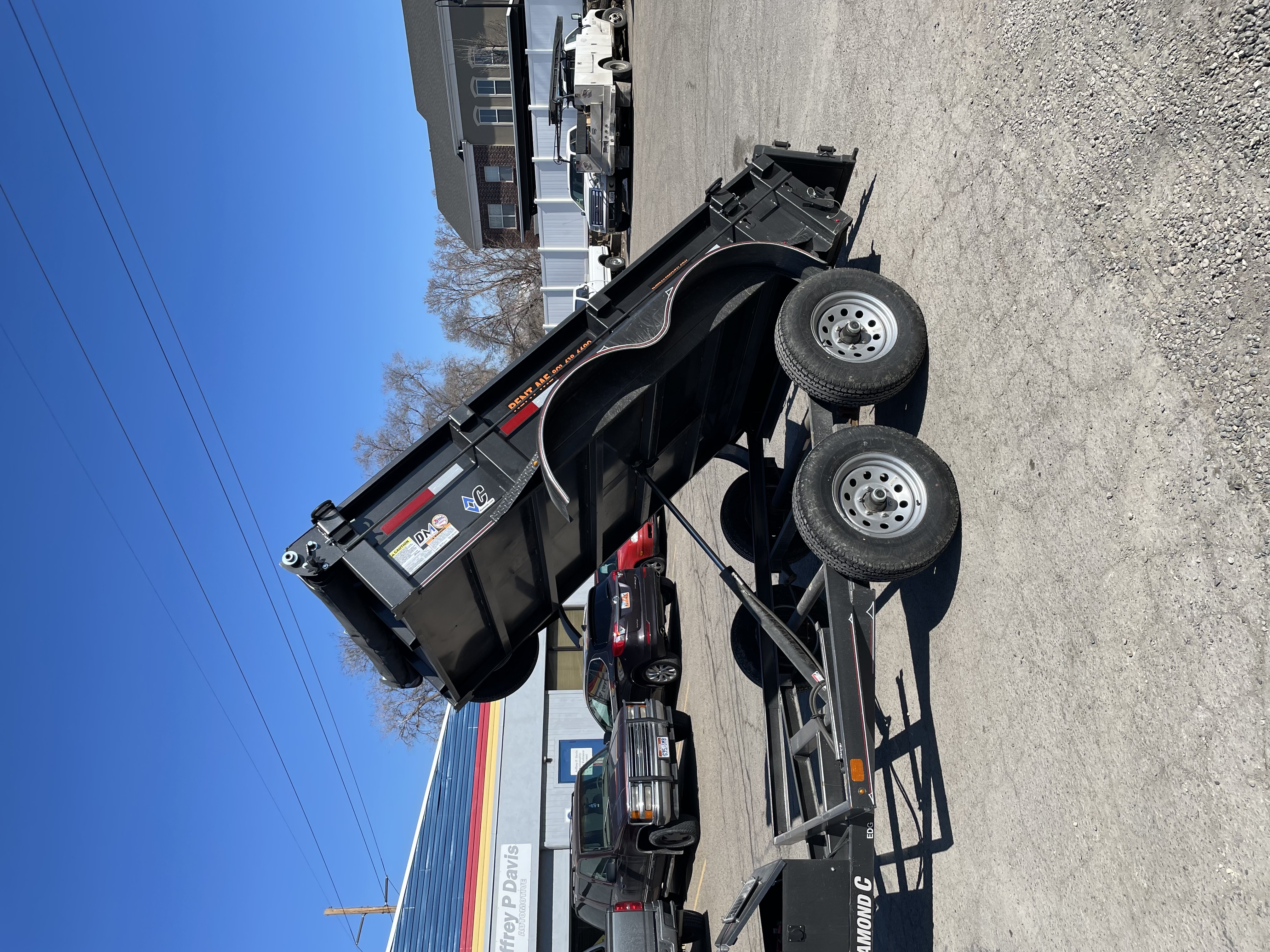 6x10 Dump Trailer for rent