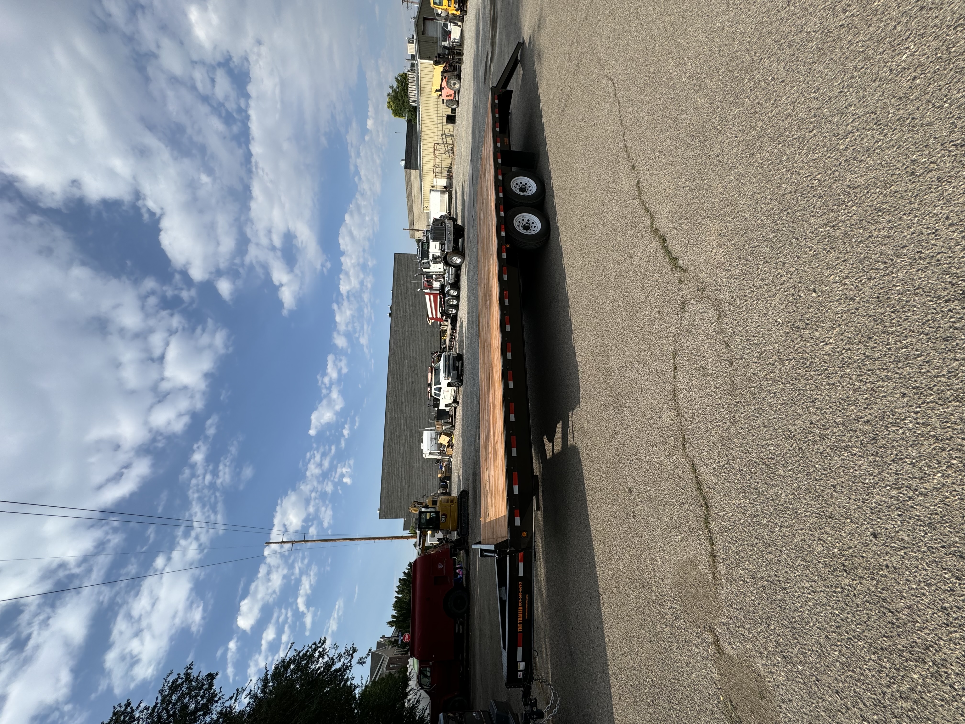 8x26 Deckover Trailer for rent