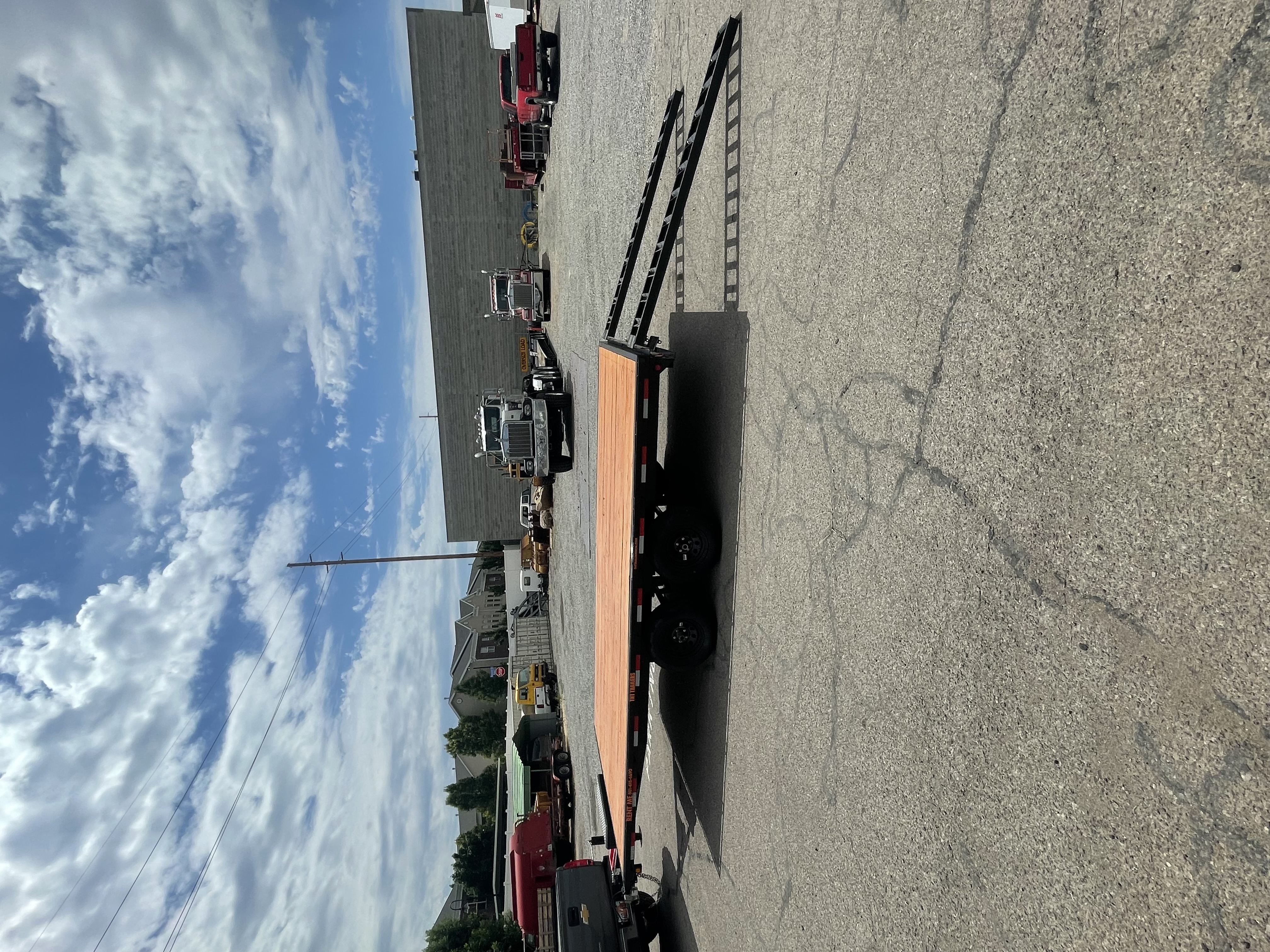 8x16 Deckover Trailer for rent