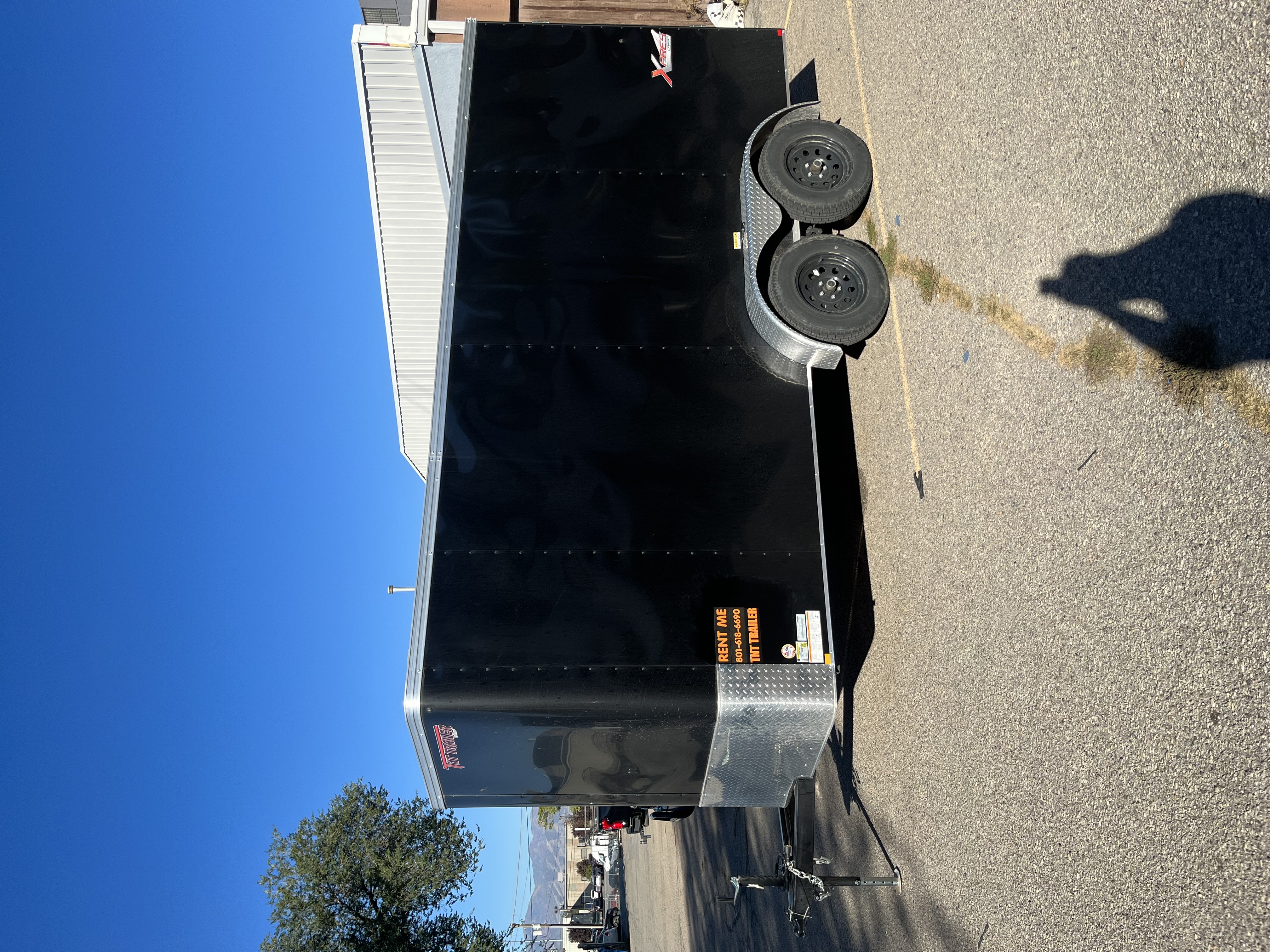 7x14 Enclosed Trailer for rent