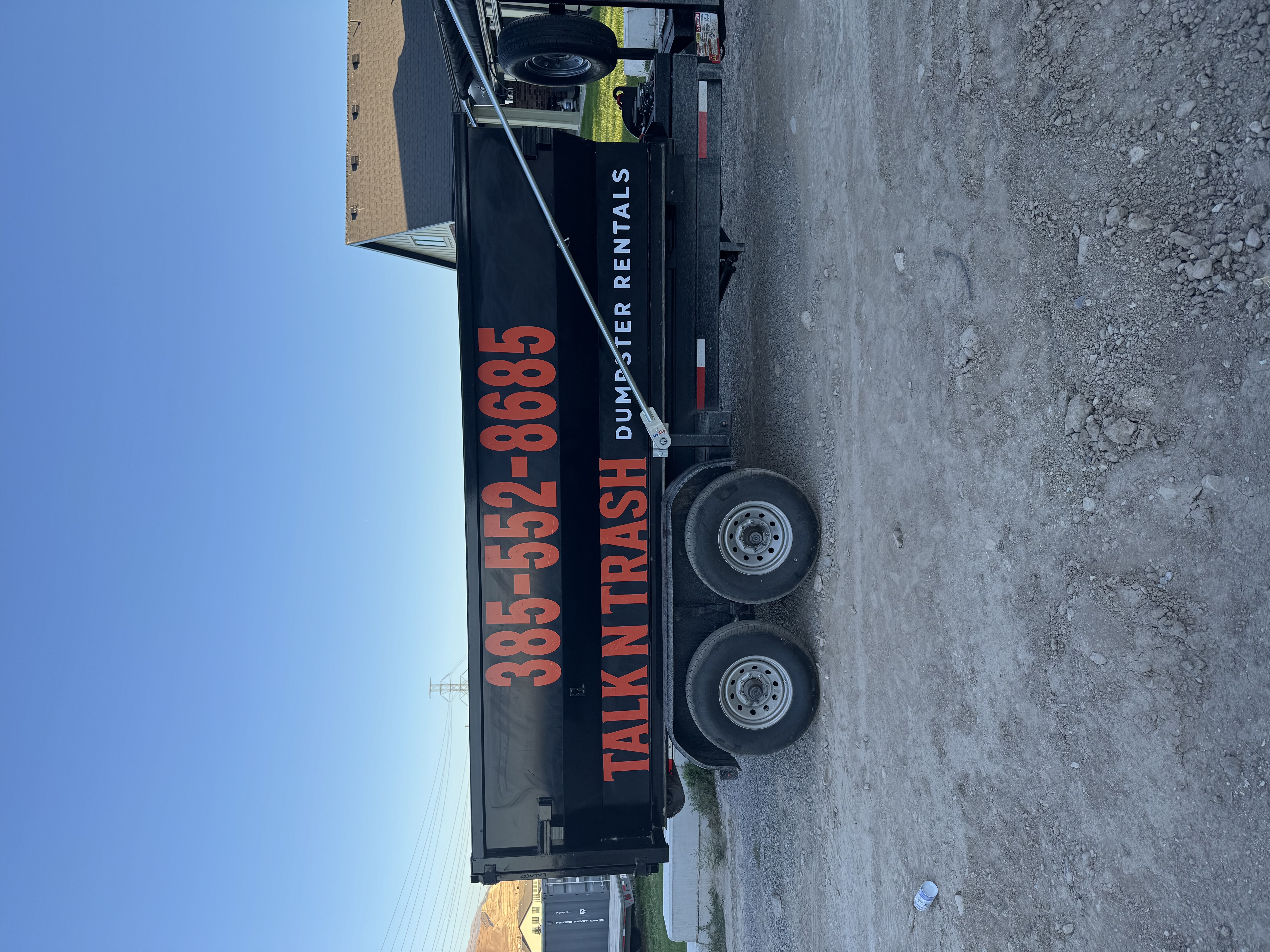 Roll-off dumpster rental at TNT Trailer Rental in Murray, UT