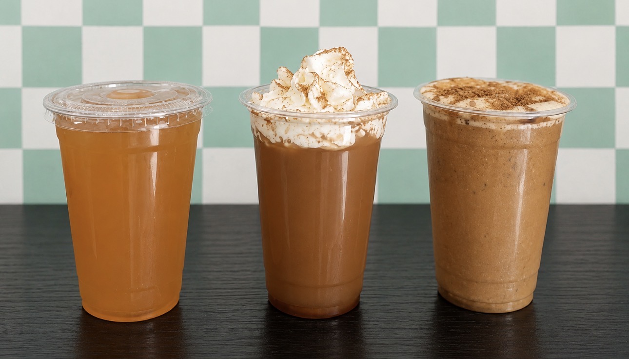 Three specialty drinks supplied by Twist & Sip Refreshments