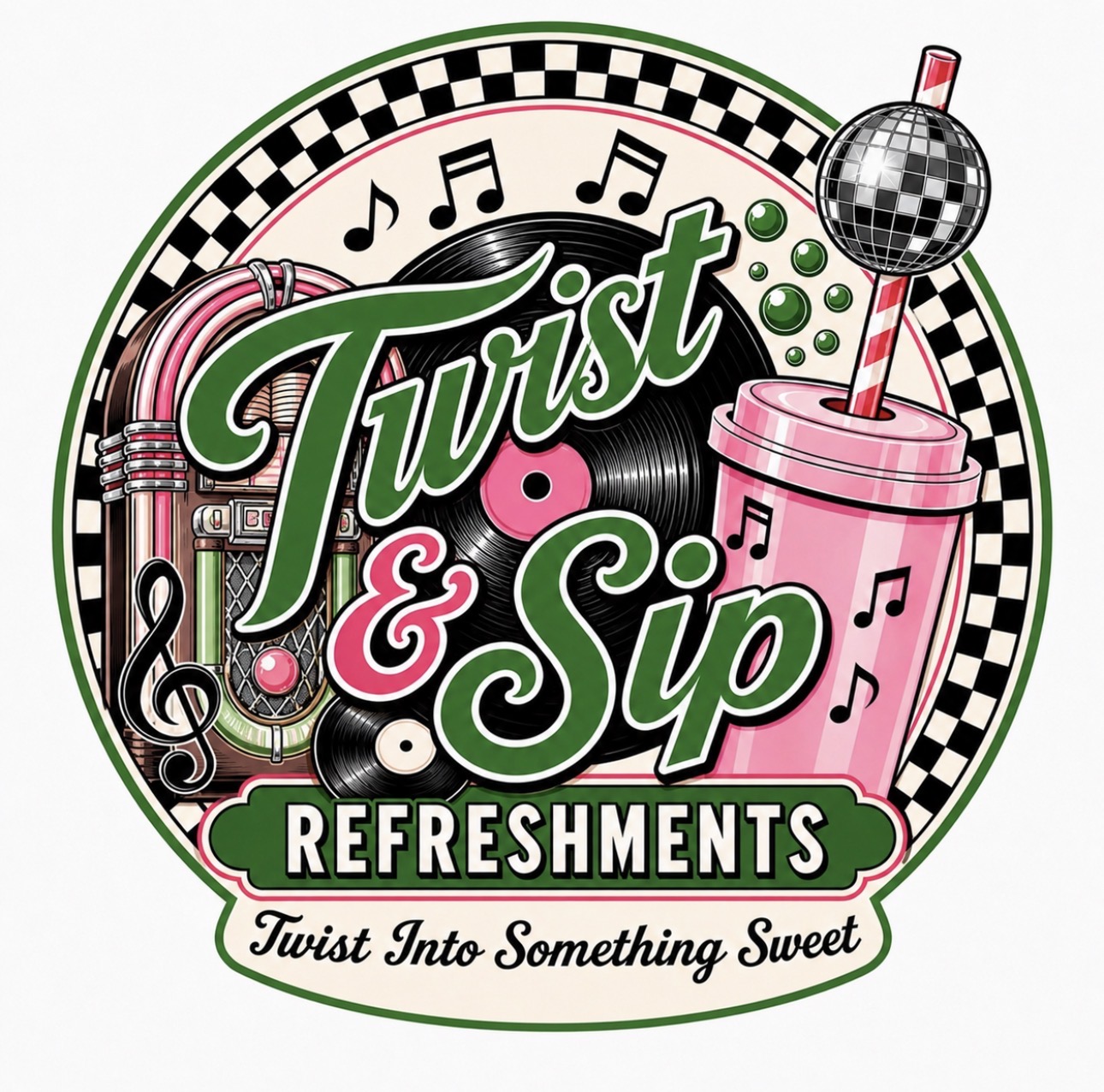 Original Twist & Sip Refreshments logo
