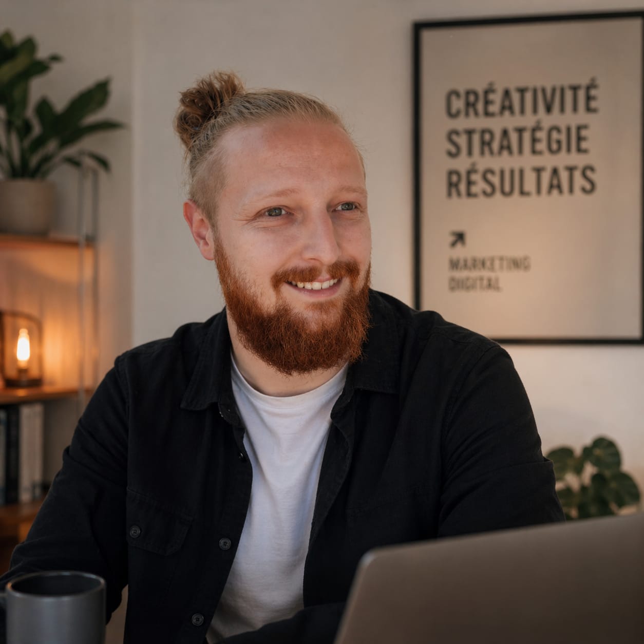Valentin Closuit, fondateur de Joy Up, studio digital à Martigny Valais