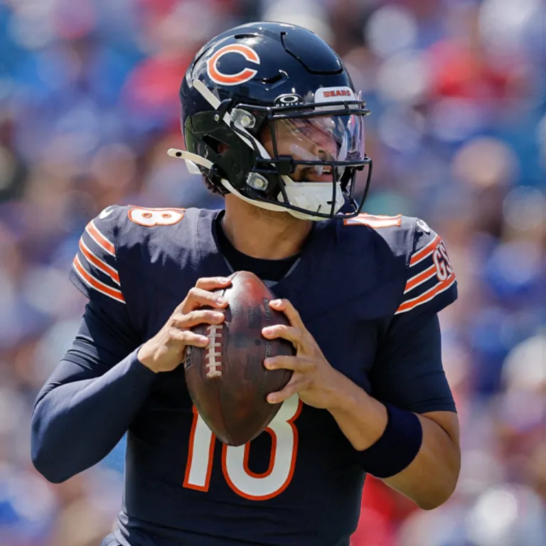 Caleb Williams with the Bears