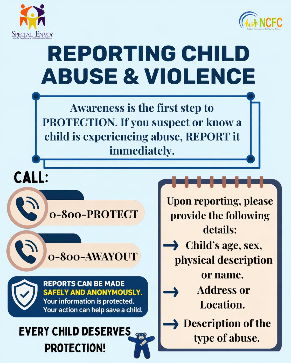 Reporting Child Abuse Reporting Child Abuse