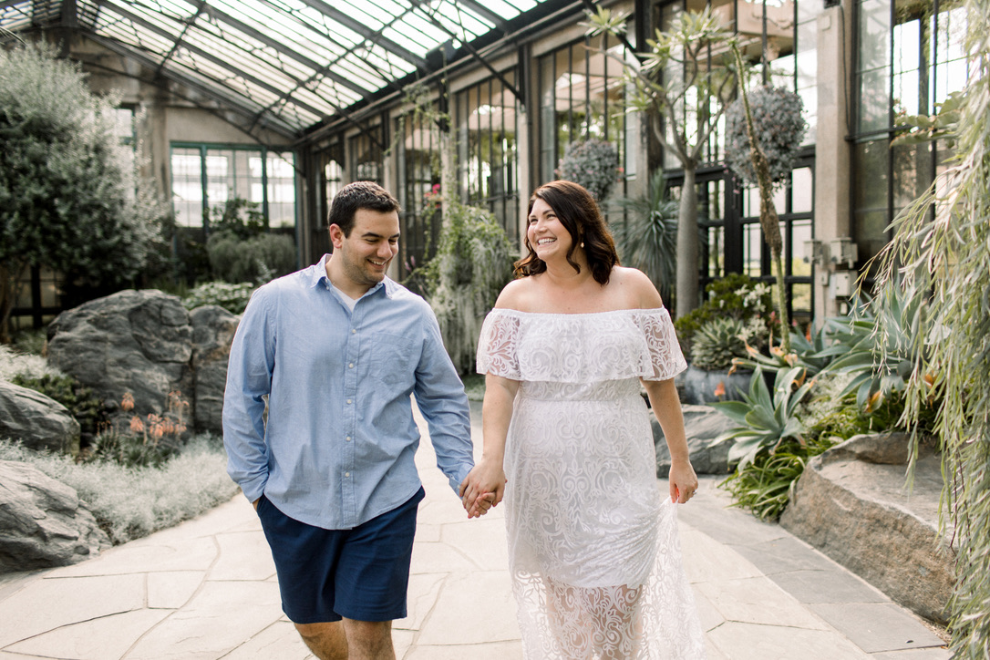 Nicole and Marc at Longwood Gardens