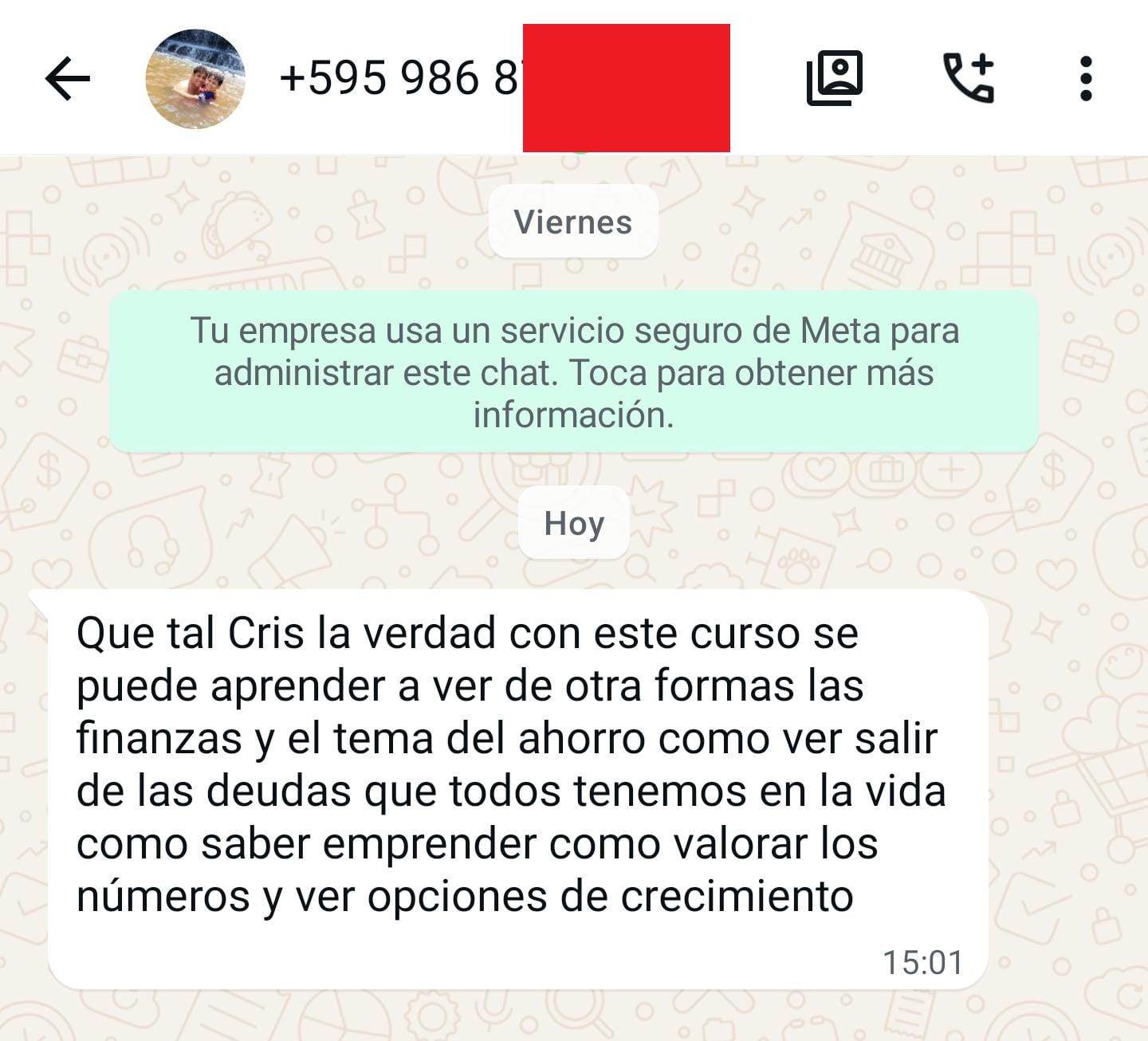 Testimonio — otra forma de ver las finanzas