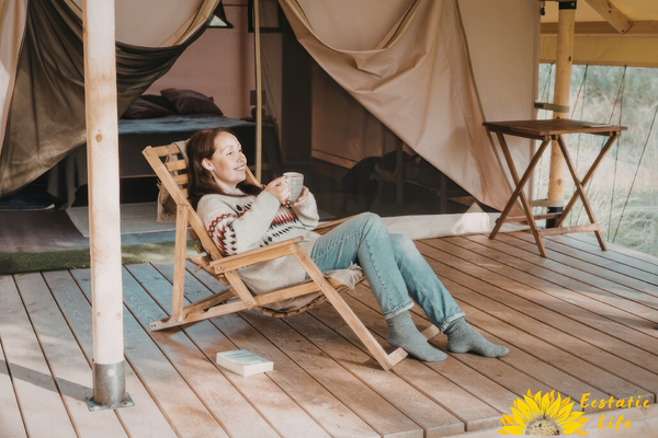 relaxed woman relaxed woman