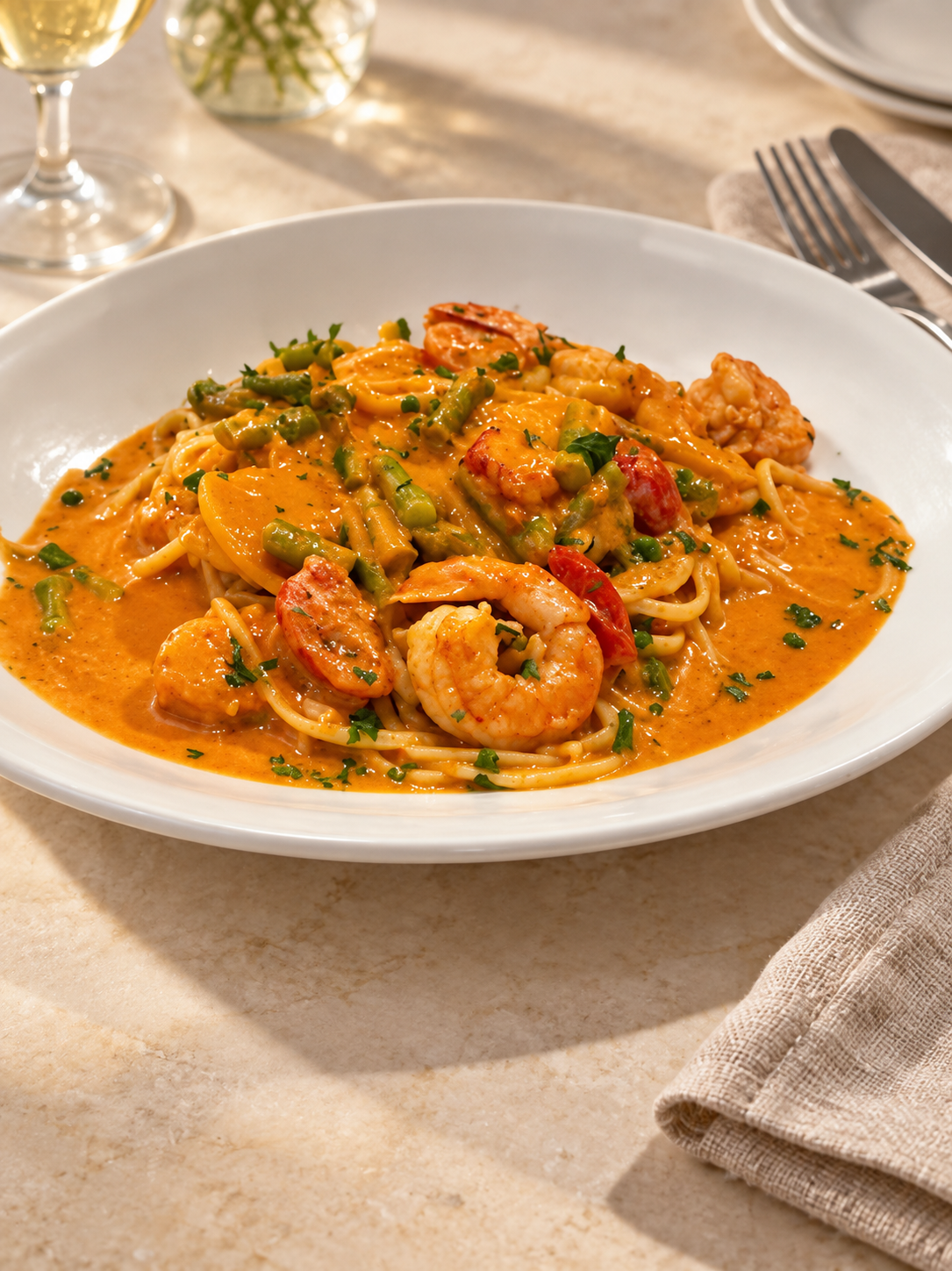 Fresh house-made pasta at Casa Cosenza Oldsmar