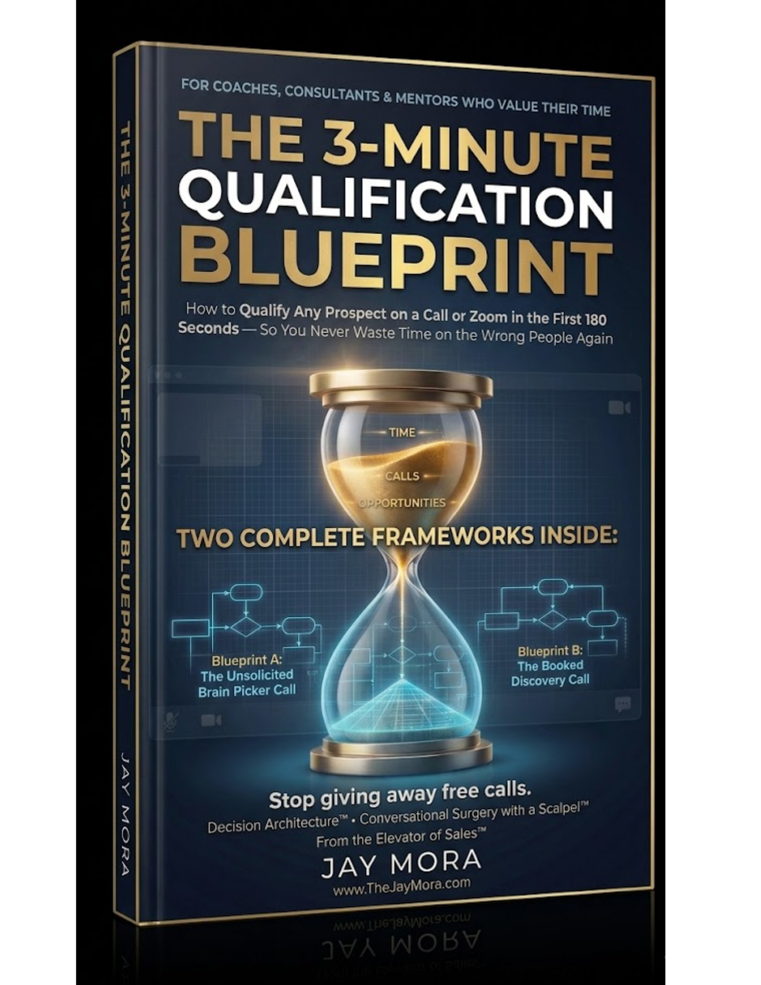 The 3-Minute Qualification Blueprint by Jay Mora  -  free guide for coaches, consultants, and agency owners