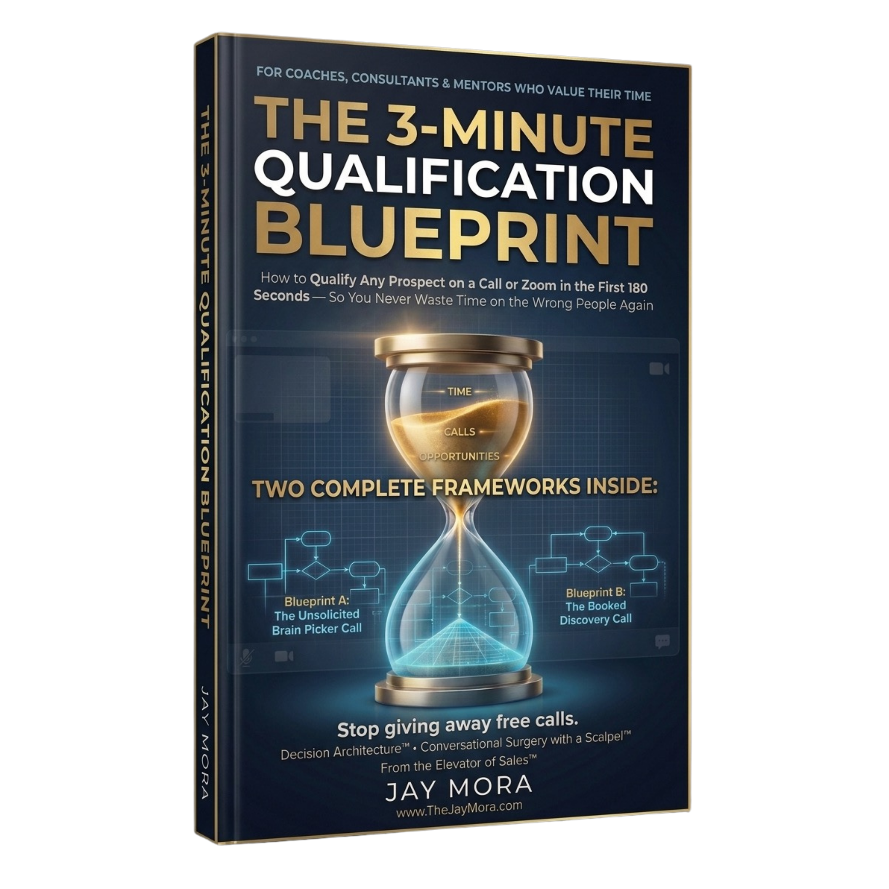 The 3-Minute Qualification Blueprint by Jay Mora  -  free guide for coaches, consultants, and agency owners