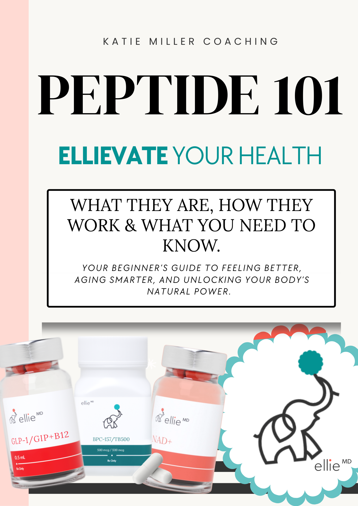 Peptide 101 guide cover — what they are, how they work, and what you need to know