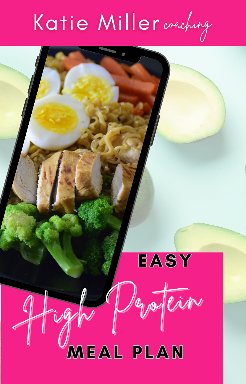Katie Miller's Easy High-Protein Meal Plan guide cover