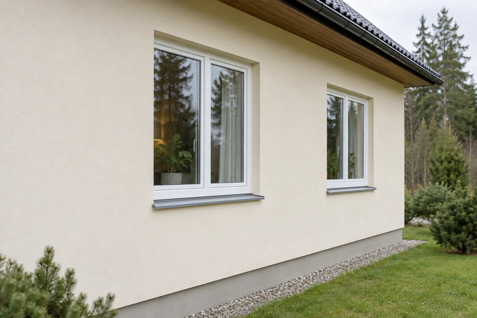 PVC logi privātmājai