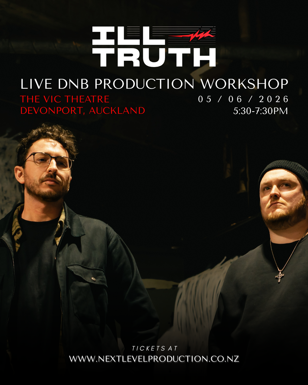 Ill Truth Live Drum & Bass Production Workshop artwork