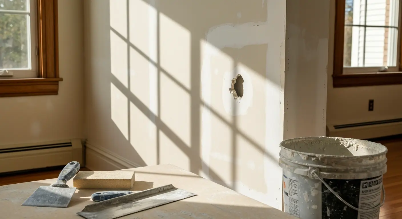Drywall hole repair