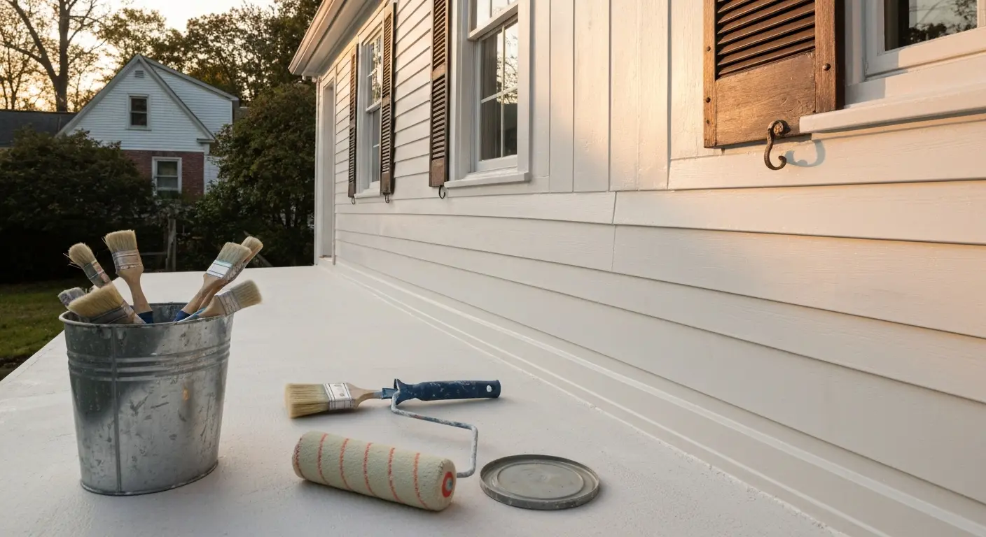 Exterior paint project