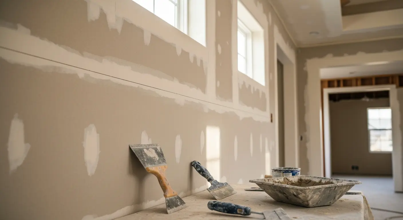 Drywall repair and finishing