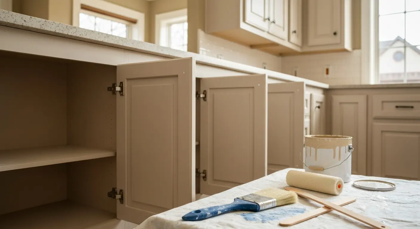 Cabinet painting service