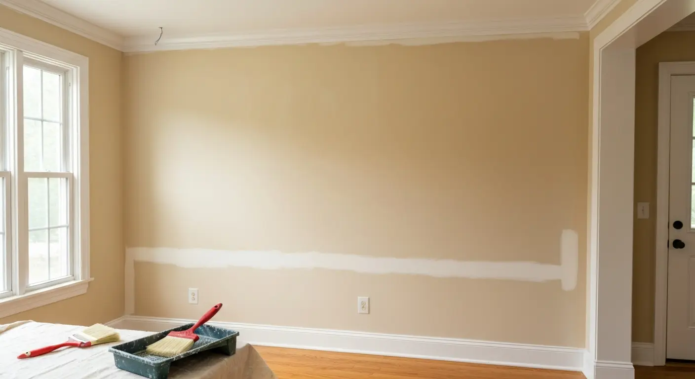 Interior painting in Lagrange home