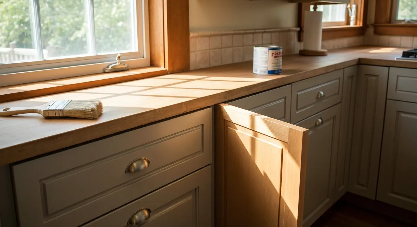 Cabinet refinishing in Catskill kitchen