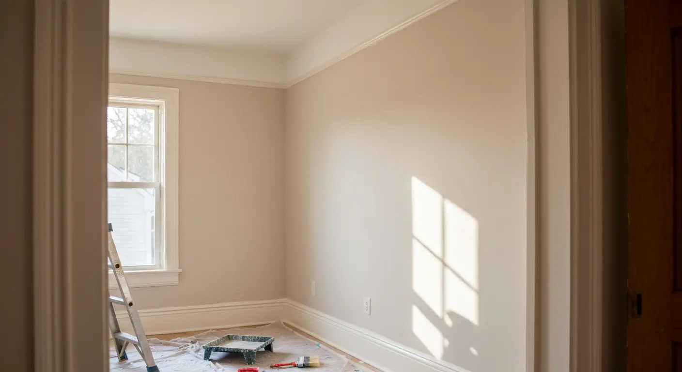 Interior painting project