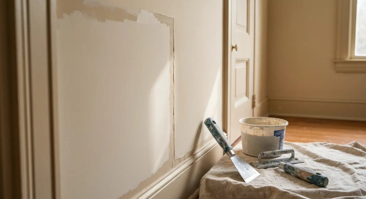 Plaster crack repair