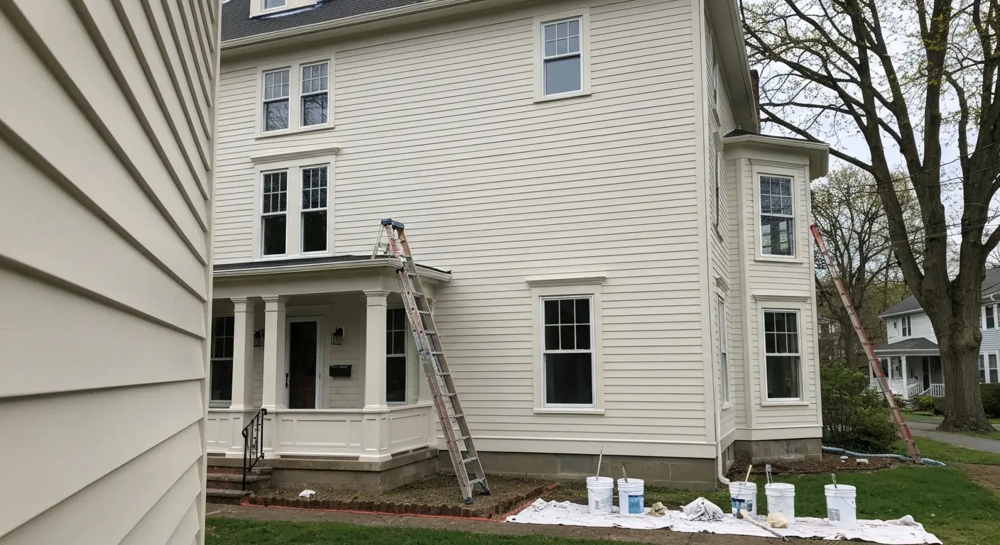 Residential exterior painting