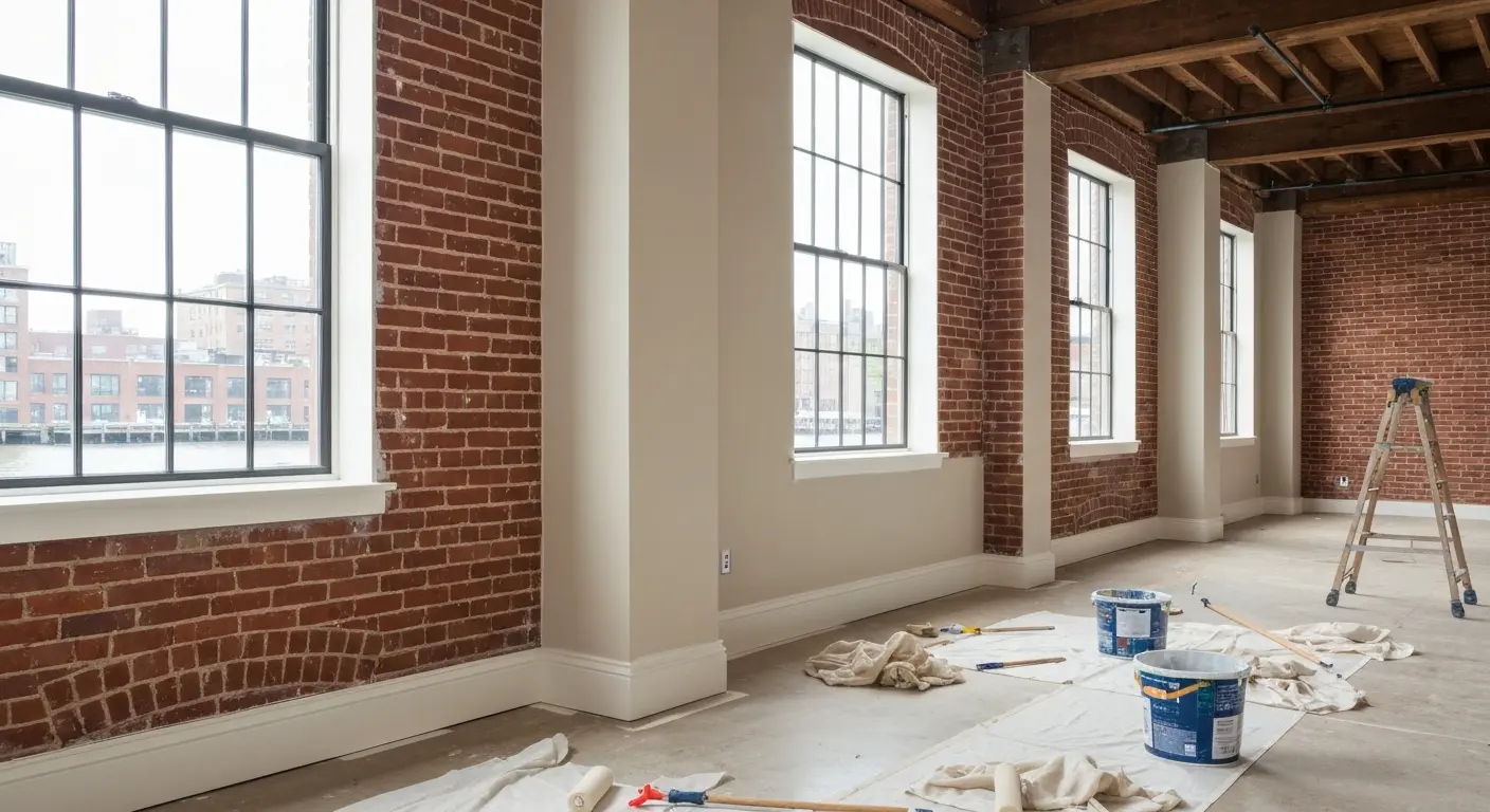 Interior painting project