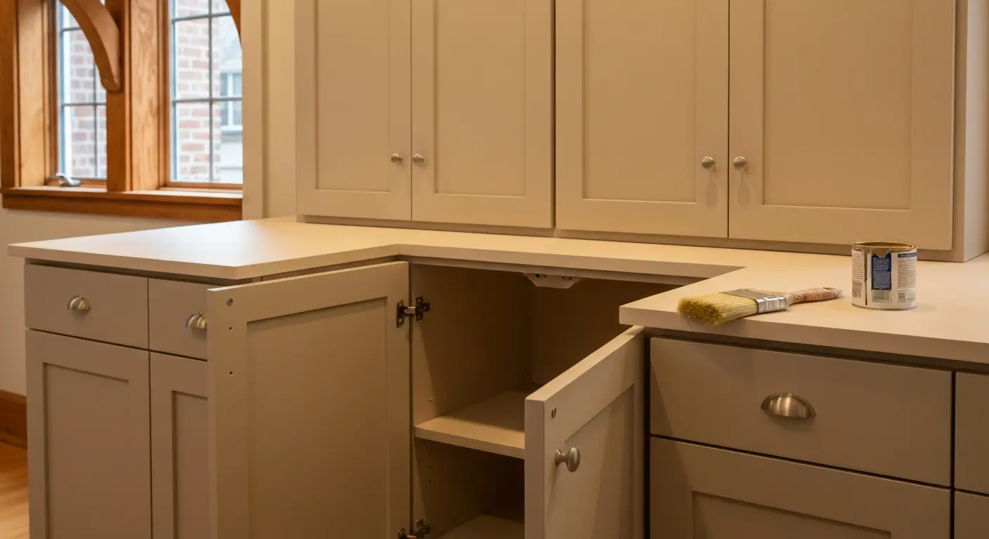 Cabinet painting service