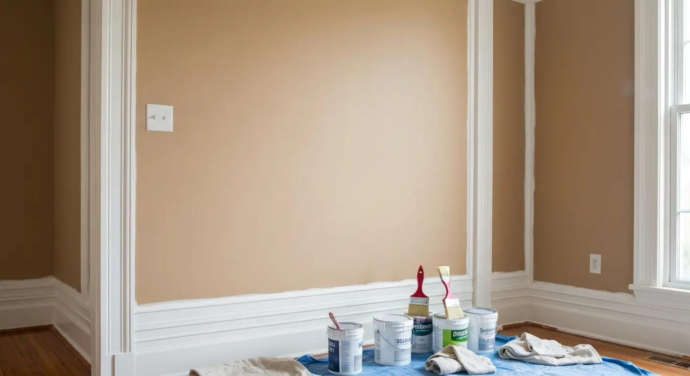 Interior painting project