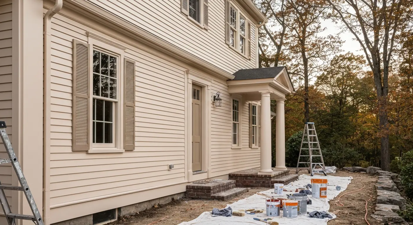 Exterior house painting
