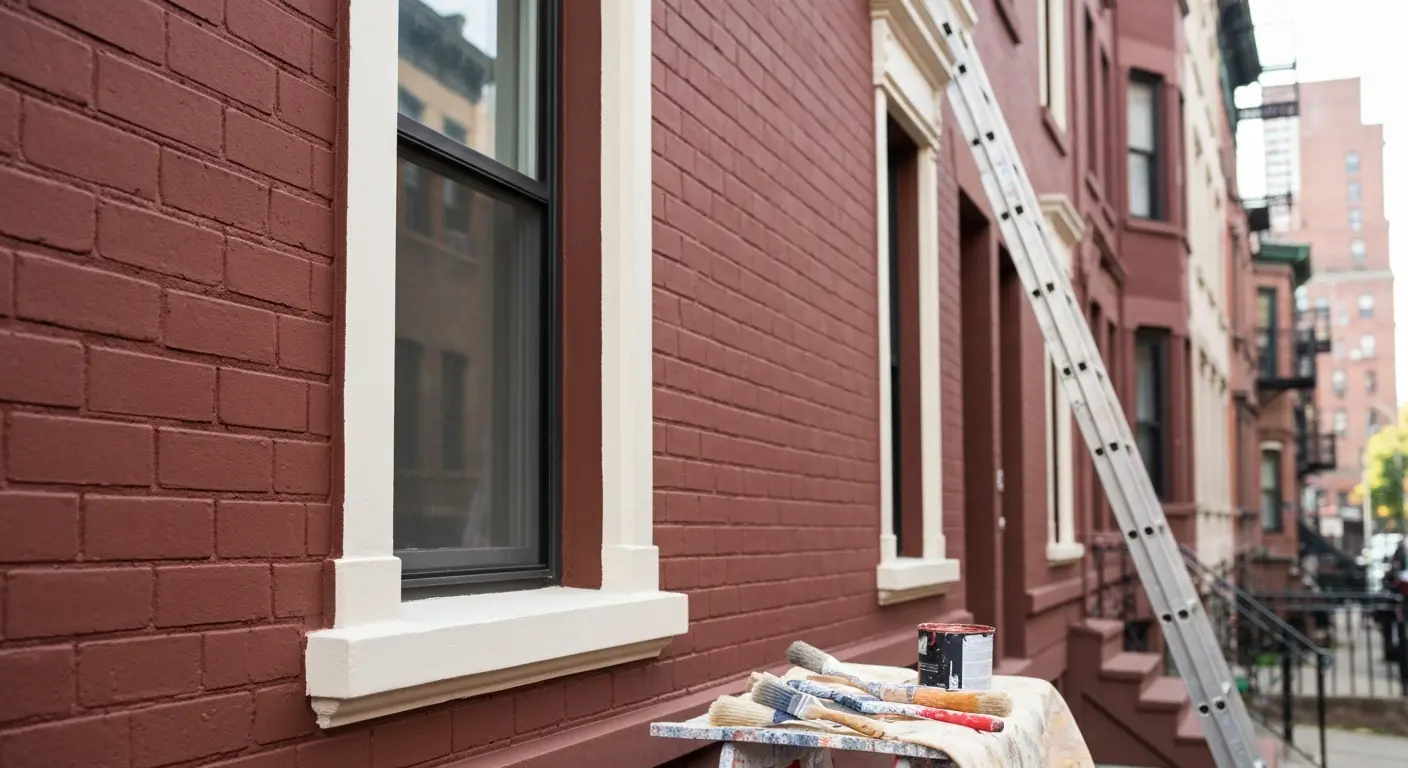 Exterior painting project