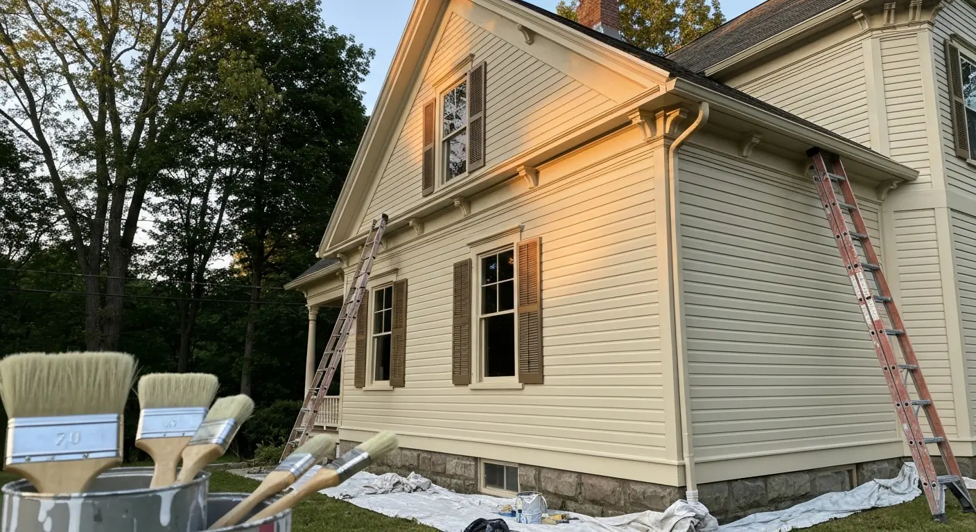 Exterior house painting in Catskill NY