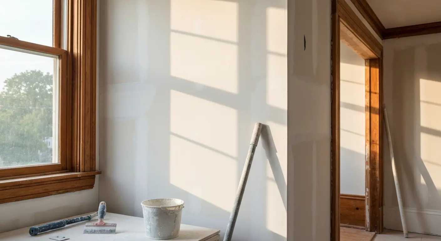 Drywall repair service