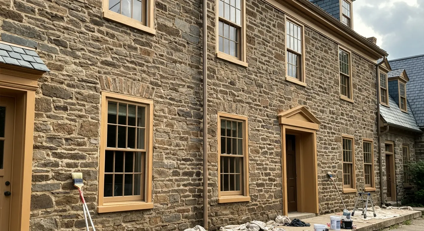 Exterior painting project