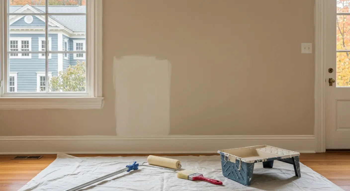 Interior wall painting service