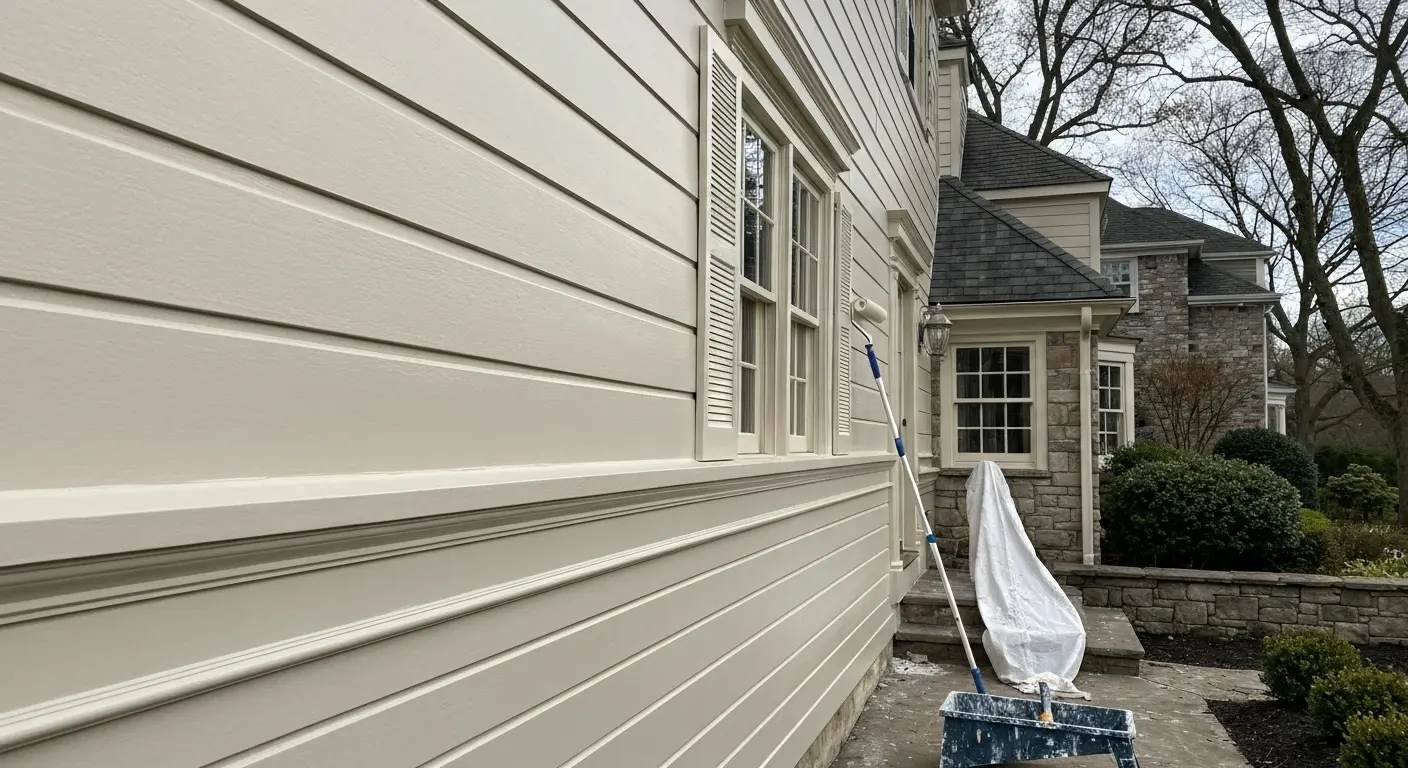 Exterior painting project
