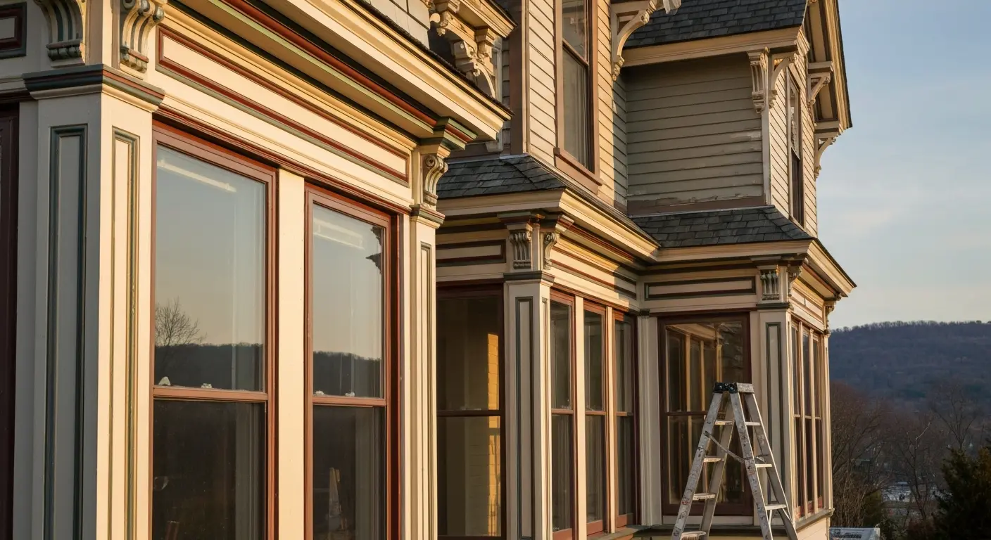 Exterior painting project