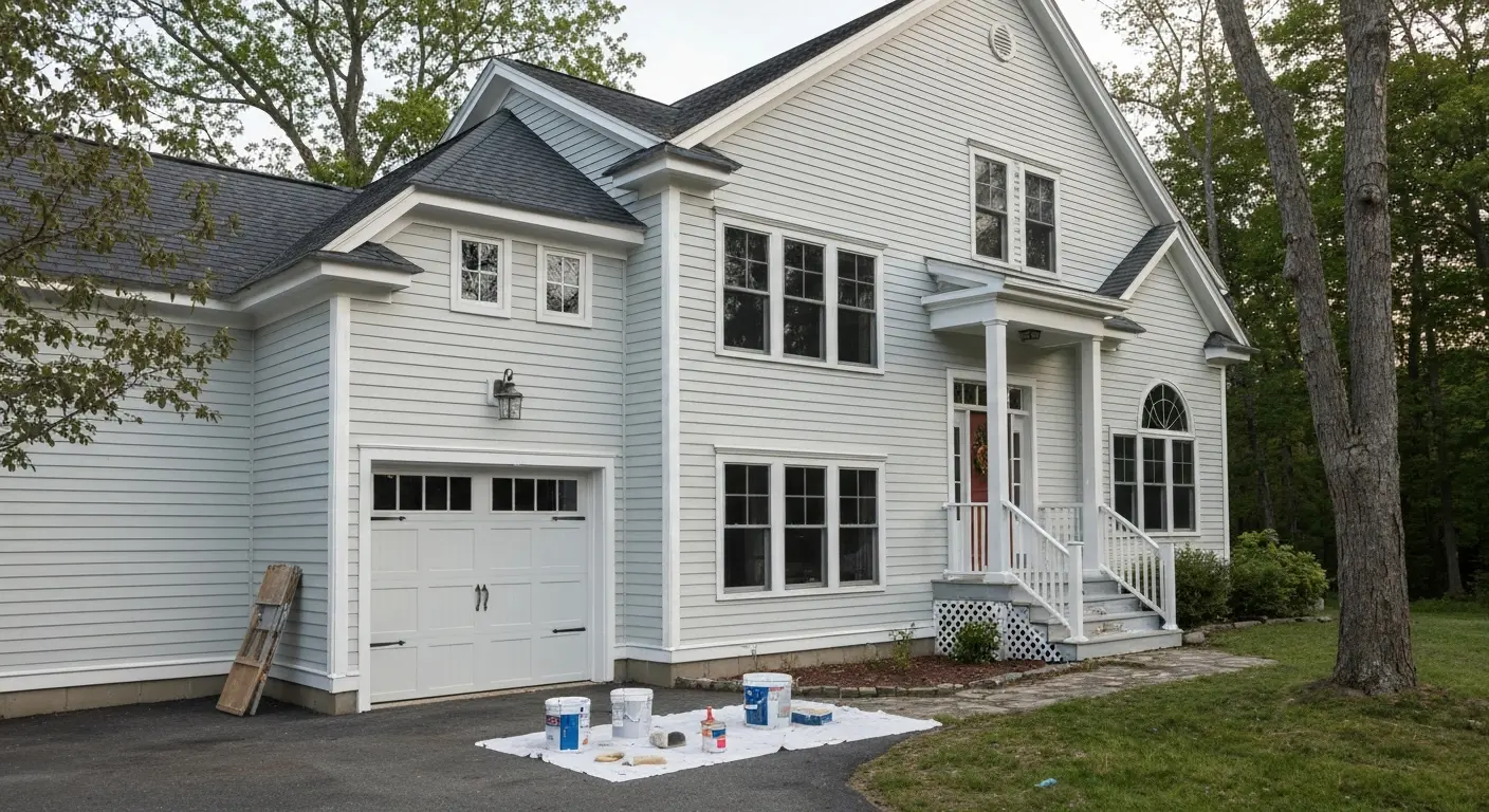 Exterior painting project