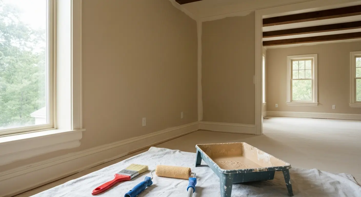 Interior painting project