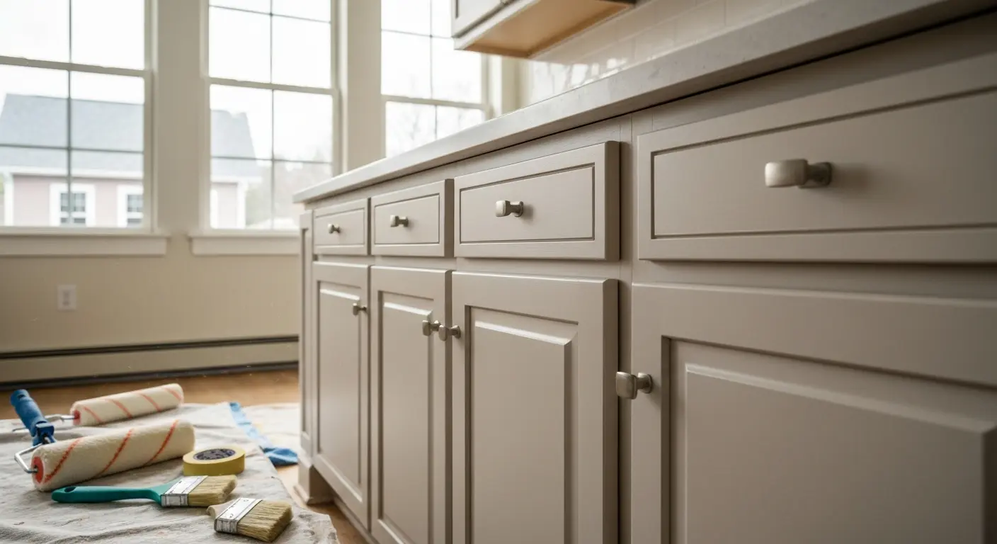 Cabinet painting service