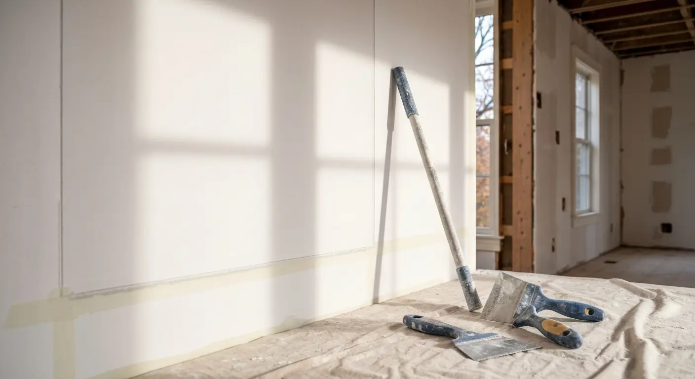 Drywall repair and finishing