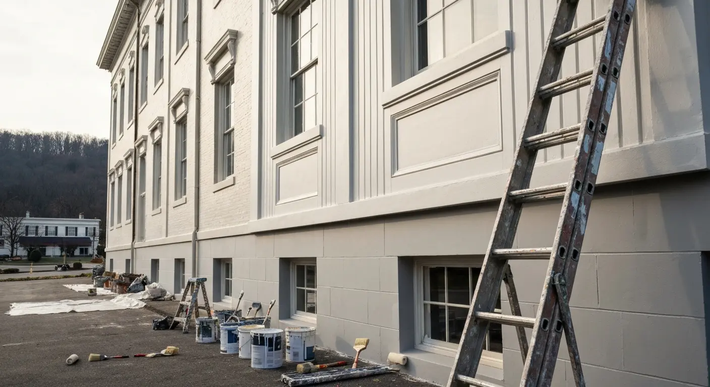 Commercial painting services